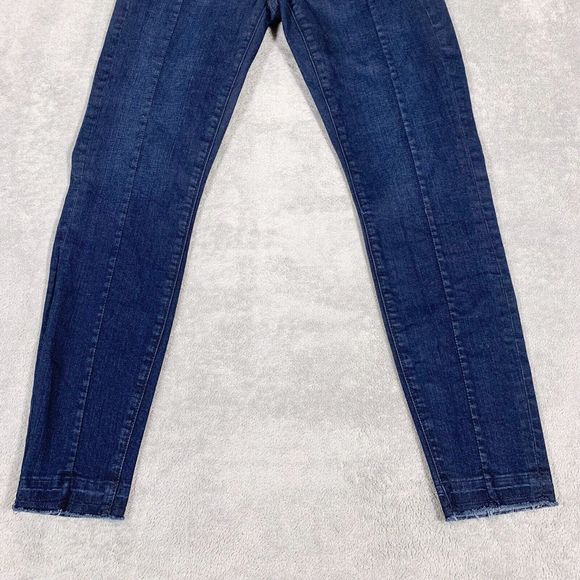 Loft Skinny Mid-rise Slim Pockets Stretch Denim Jeans pants Size 27/4 Women’s - Picture 3 of 14